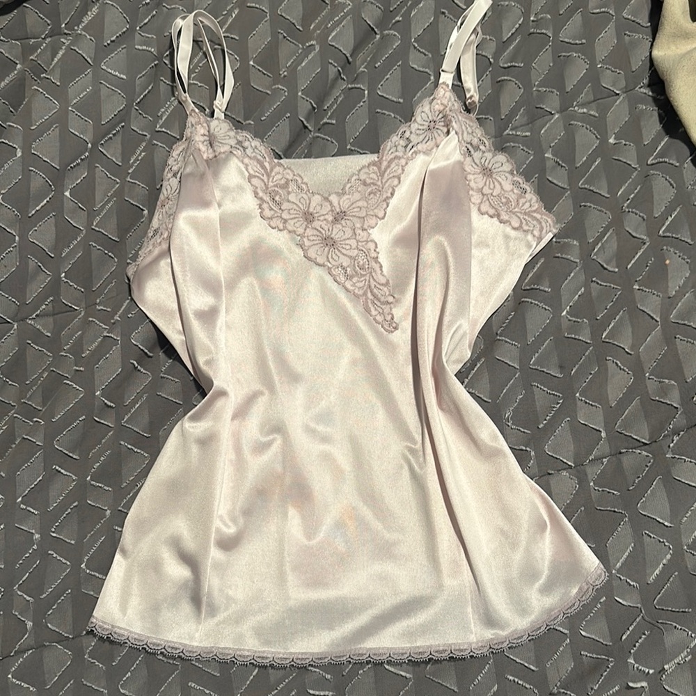 Elegant Satin Lace Camisole